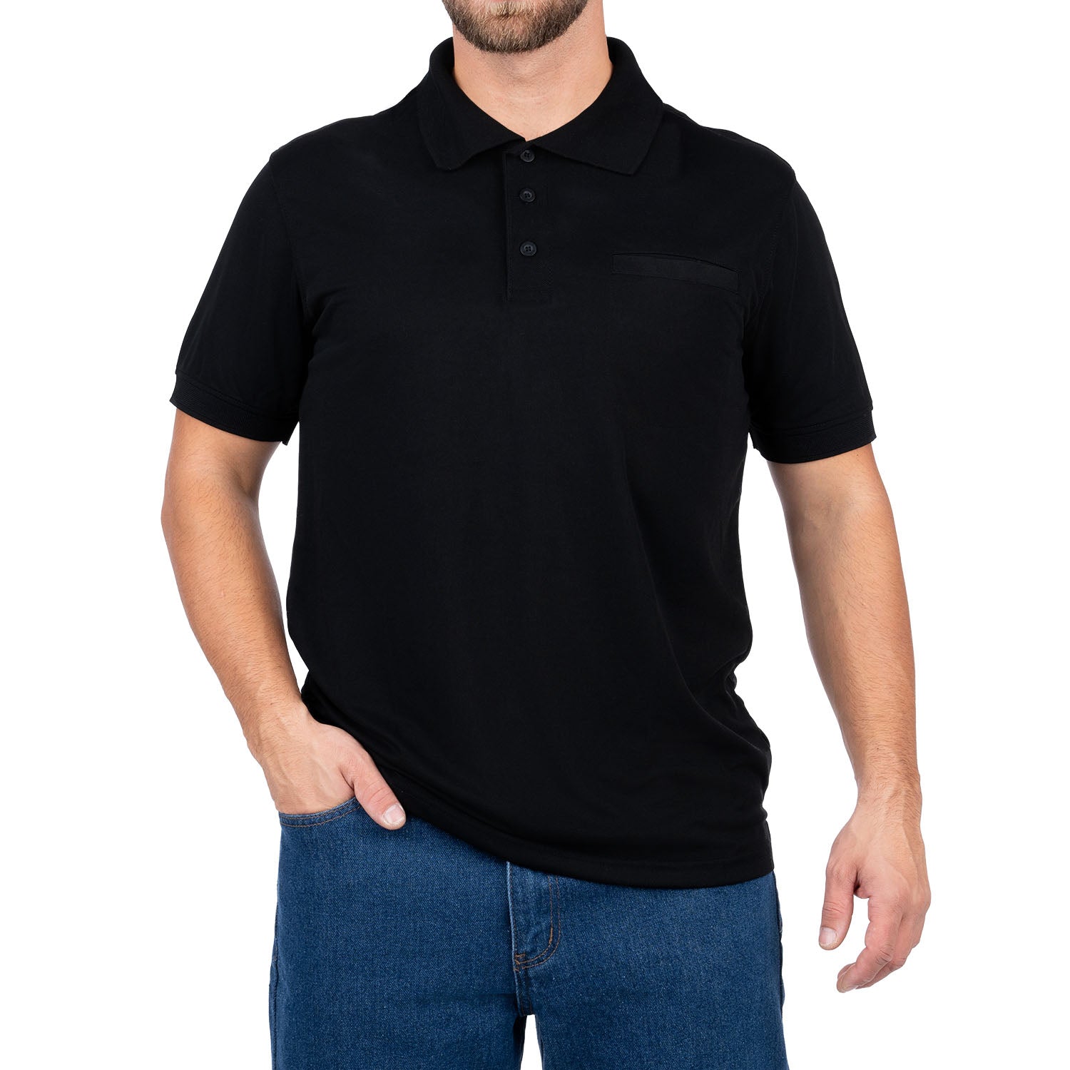 חולצת פולו Dri-Fit עם כיס נסתר