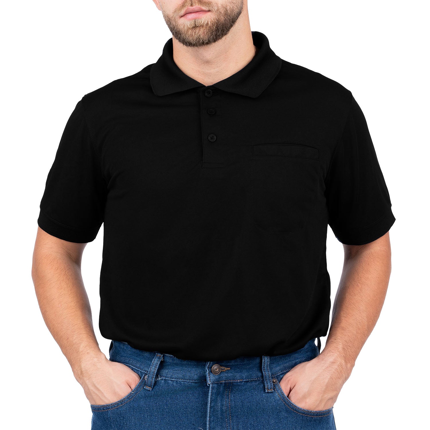 חולצת פולו Dri-Fit עם כיס נסתר