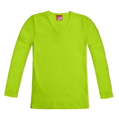 Ribbed Long Sleeve T-Shirt