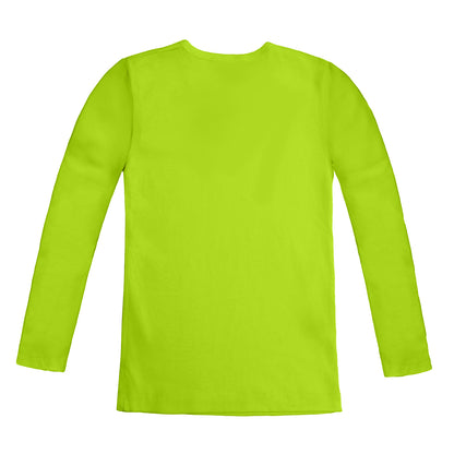 Ribbed Long Sleeve T-Shirt