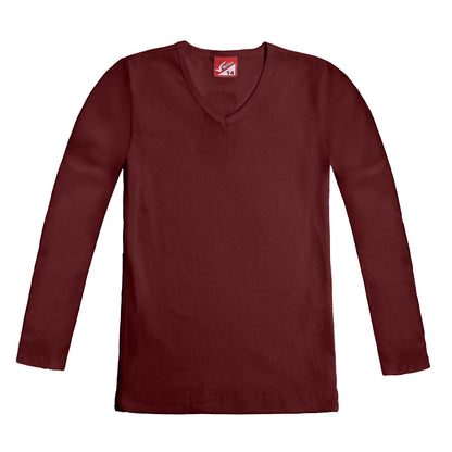Ribbed Long Sleeve T-Shirt