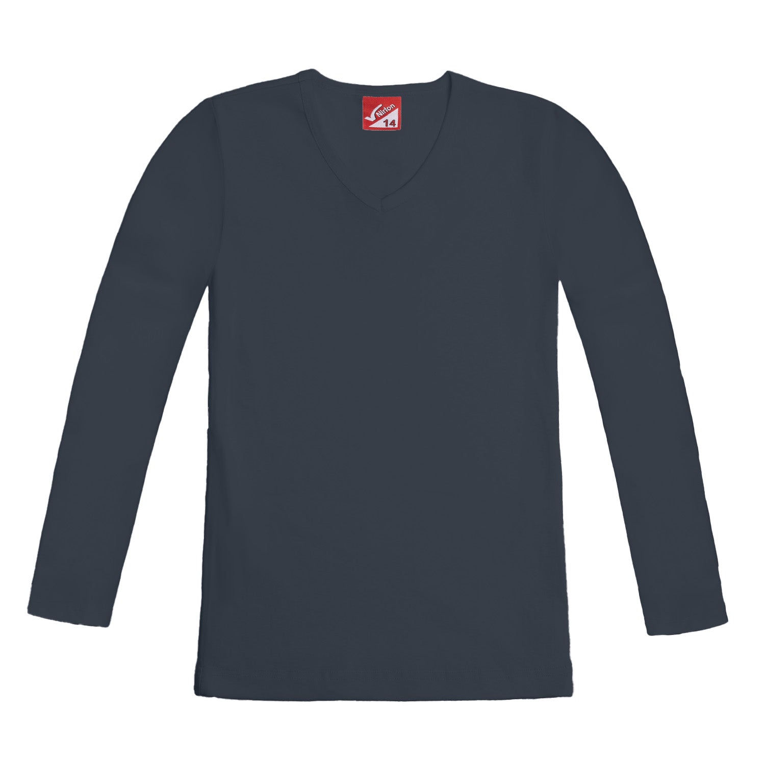 Ribbed Long Sleeve T-Shirt