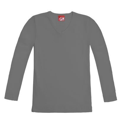Ribbed Long Sleeve T-Shirt