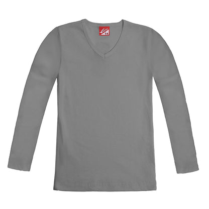 Ribbed Long Sleeve T-Shirt