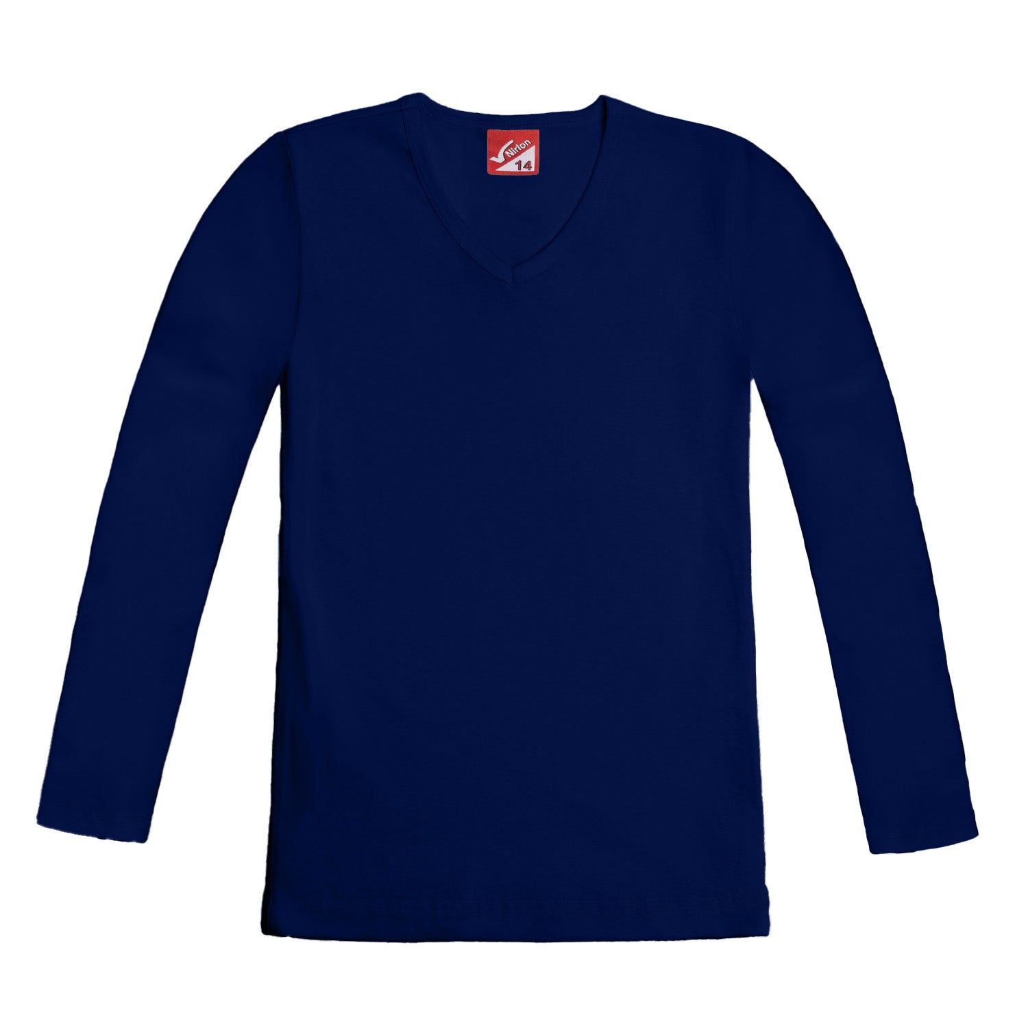 Ribbed Long Sleeve T-Shirt