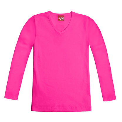 Ribbed Long Sleeve T-Shirt