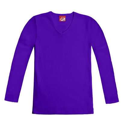 Ribbed Long Sleeve T-Shirt