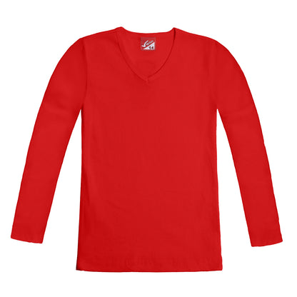 Ribbed Long Sleeve T-Shirt