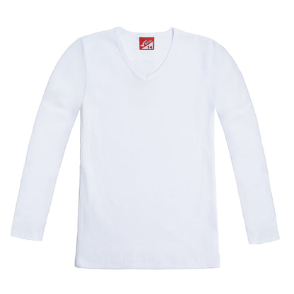 Ribbed Long Sleeve T-Shirt