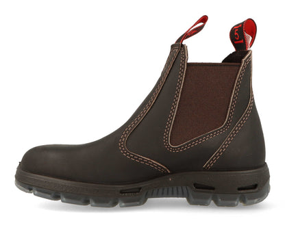 Work Boot – Brown Full-Grain Leather