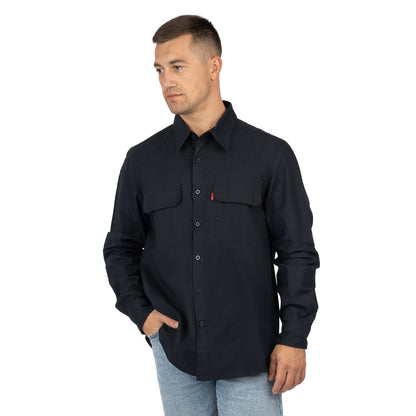 Work Shirt with Velcro Pockets