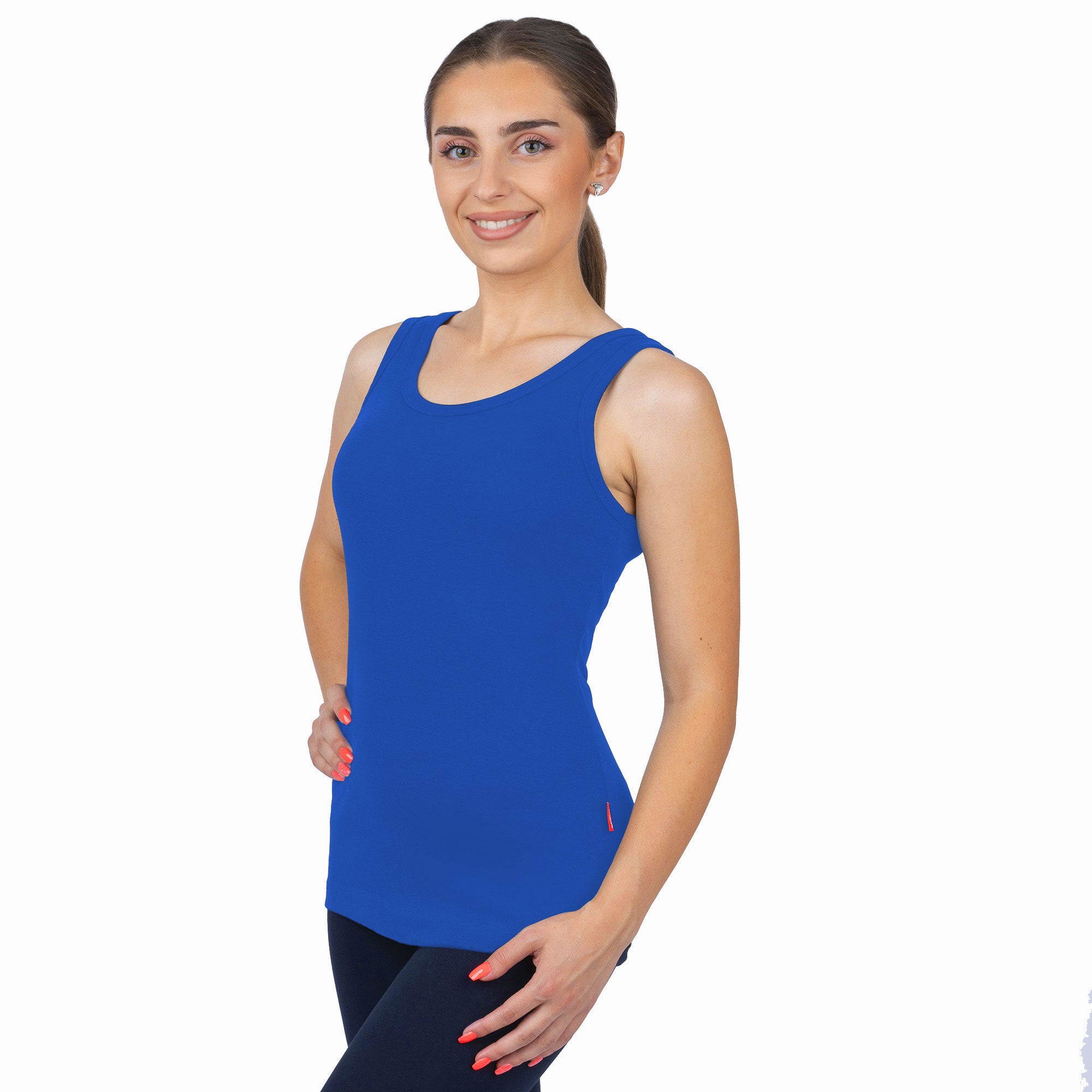 Rib Lycra Tank Top
