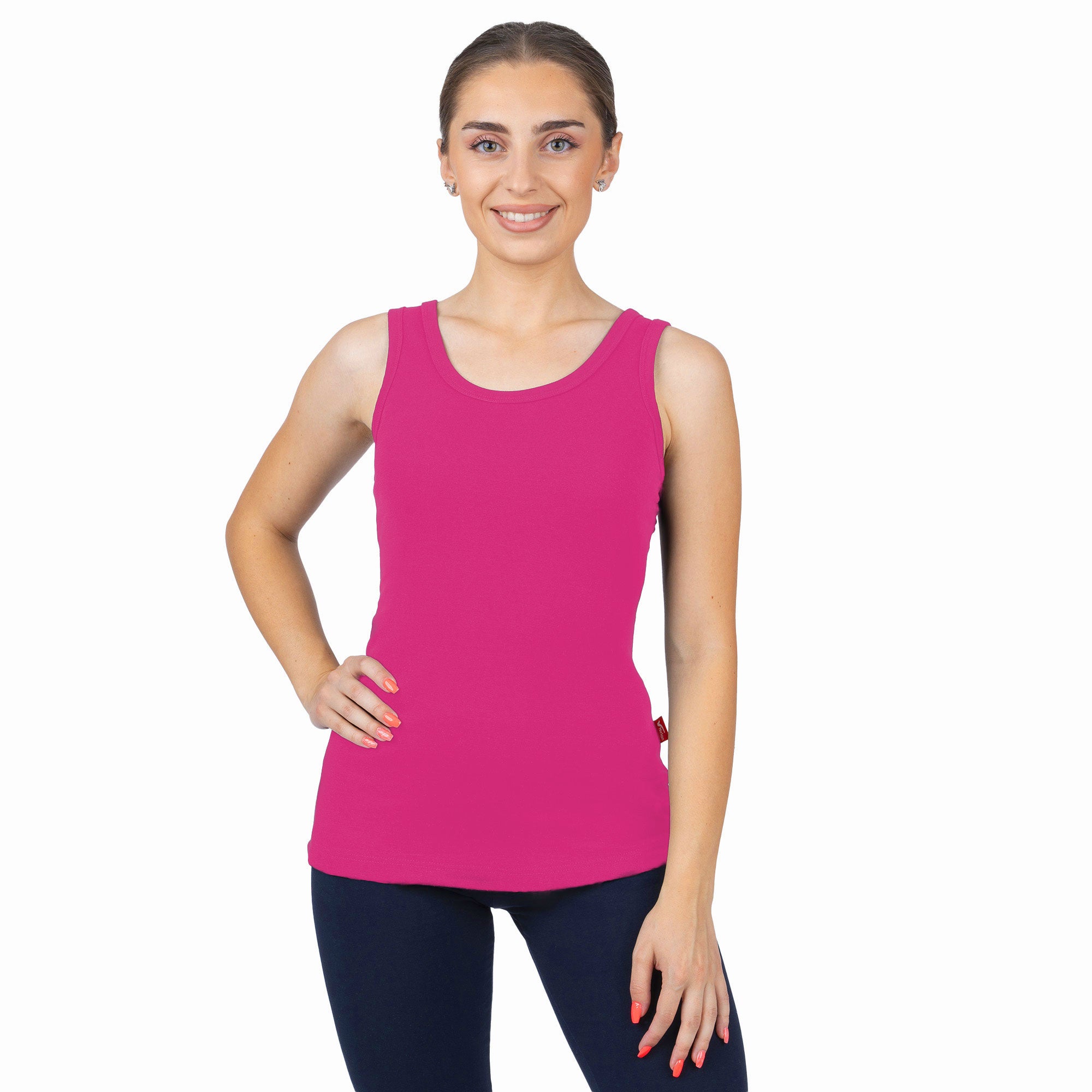 Rib Lycra Tank Top