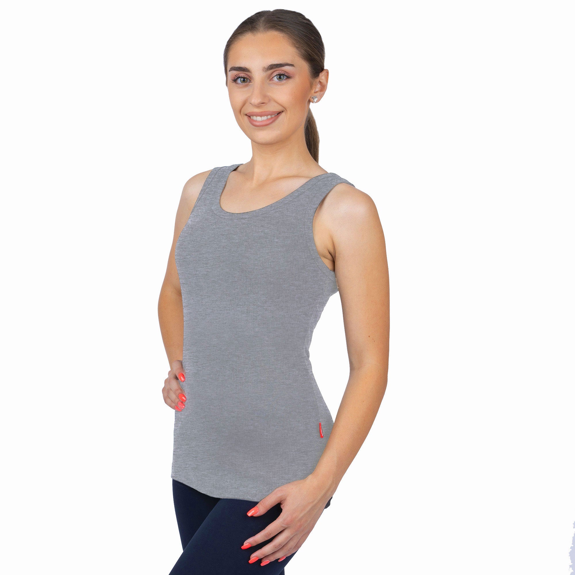 Rib Lycra Tank Top
