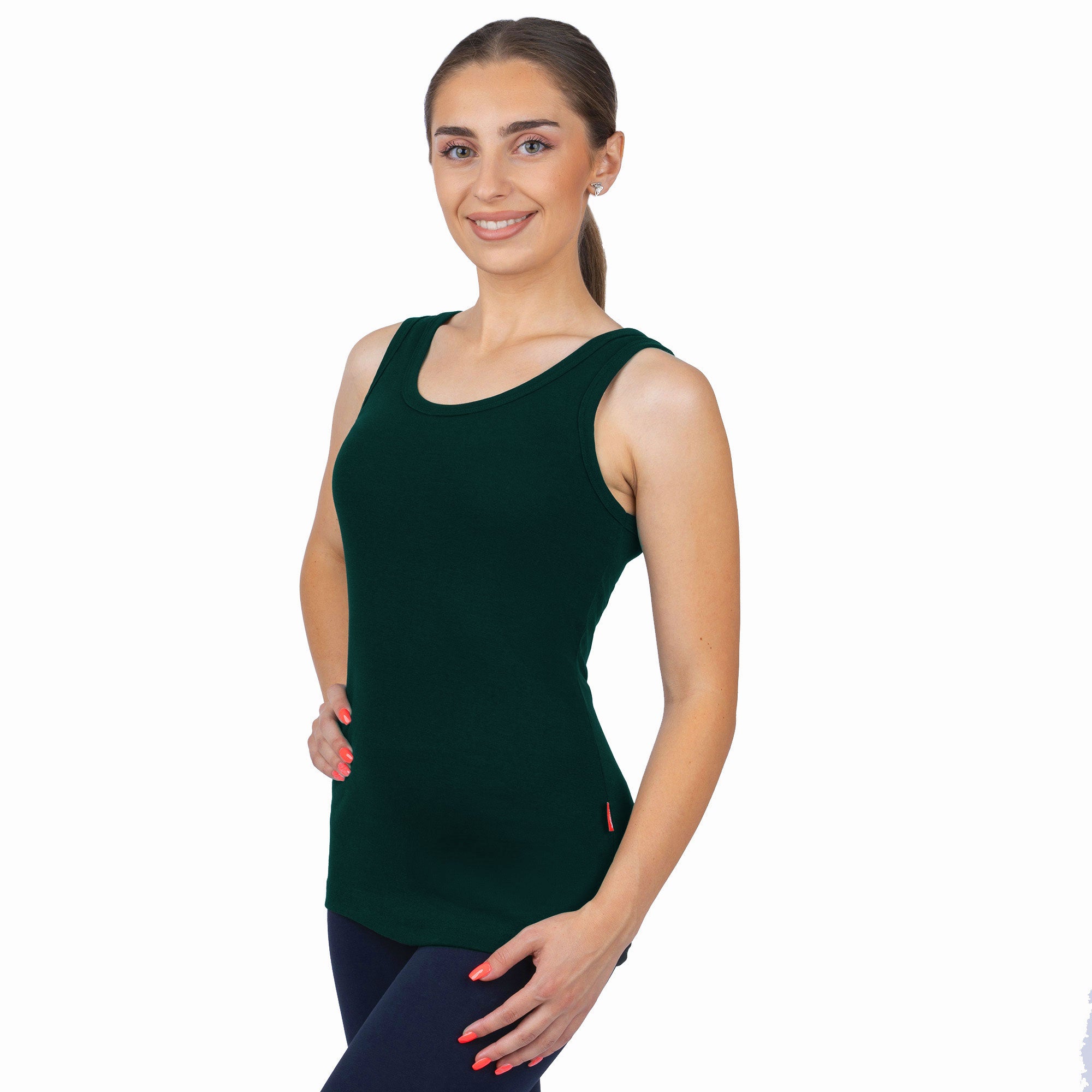 Rib Lycra Tank Top