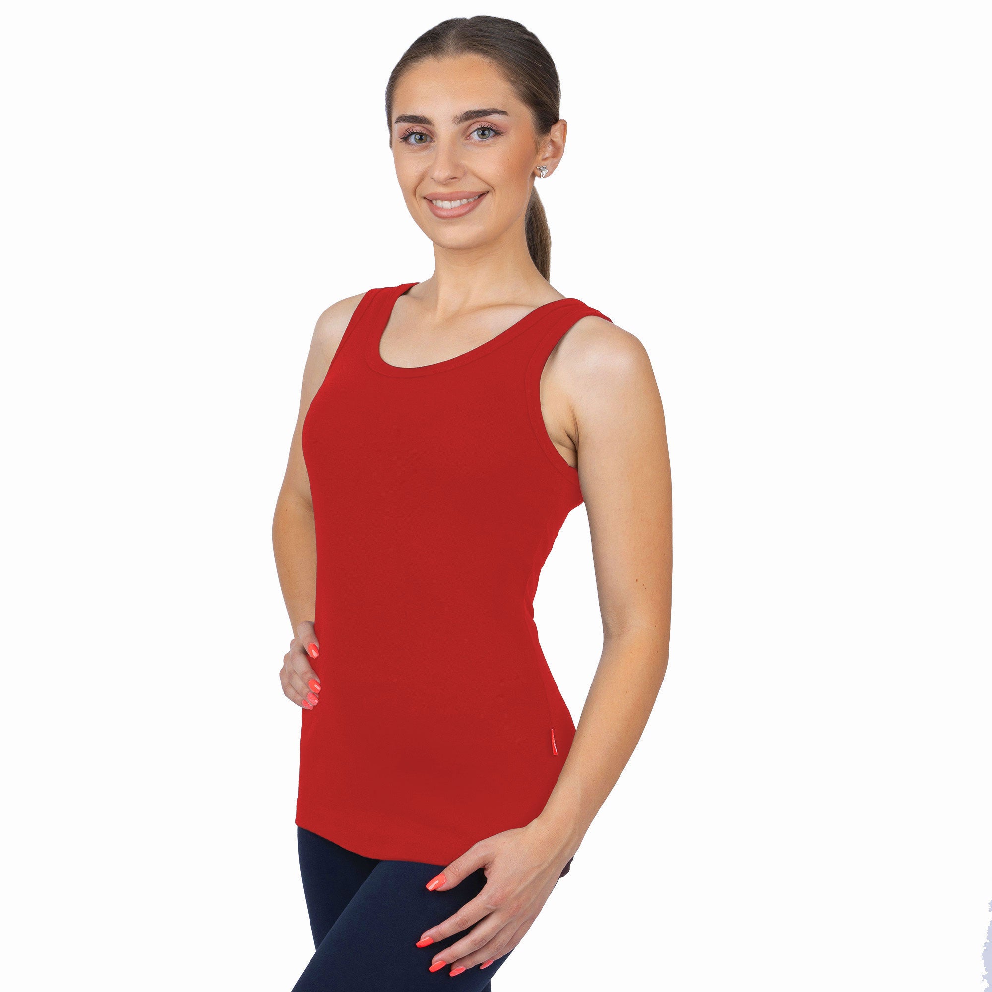 Rib Lycra Tank Top