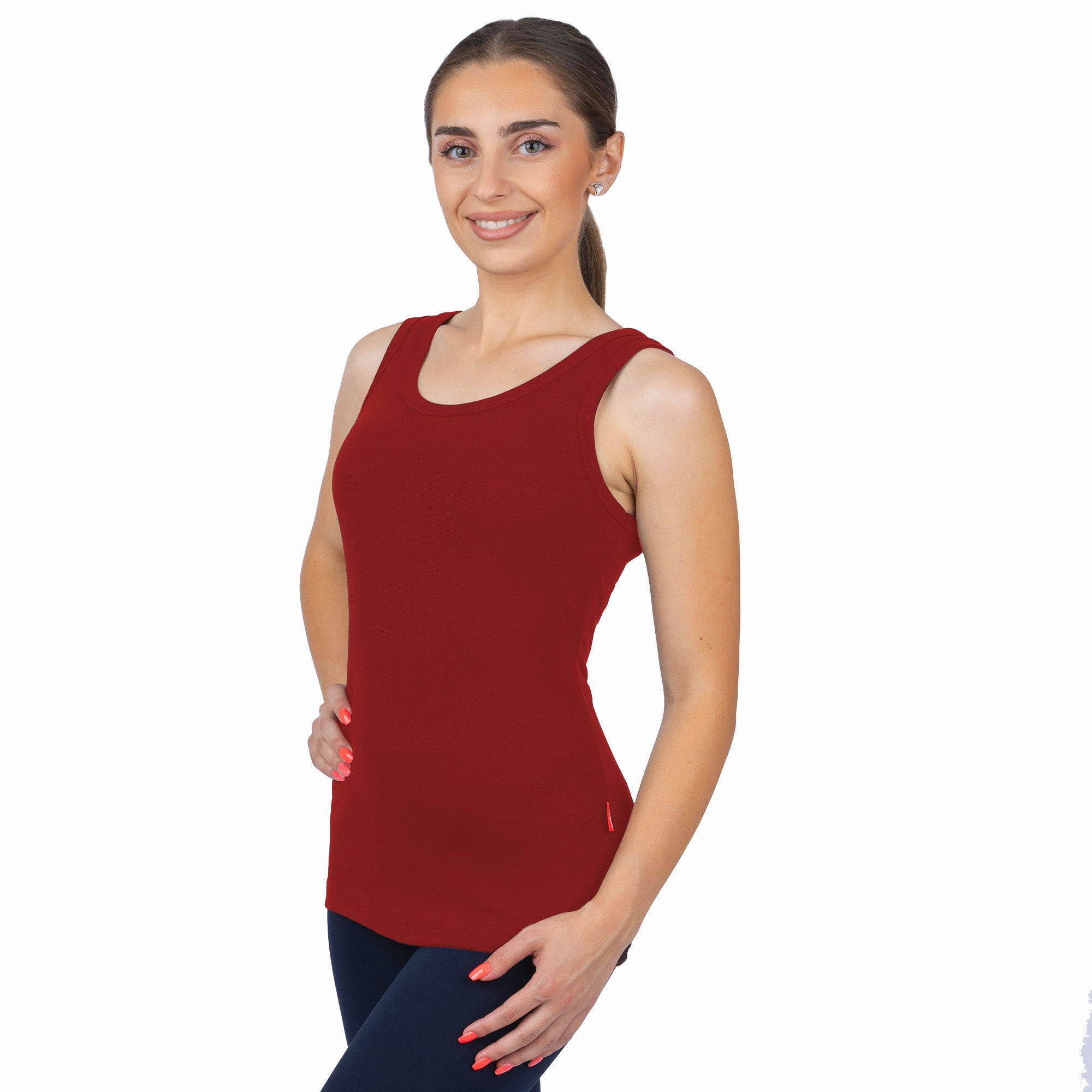 Rib Lycra Tank Top