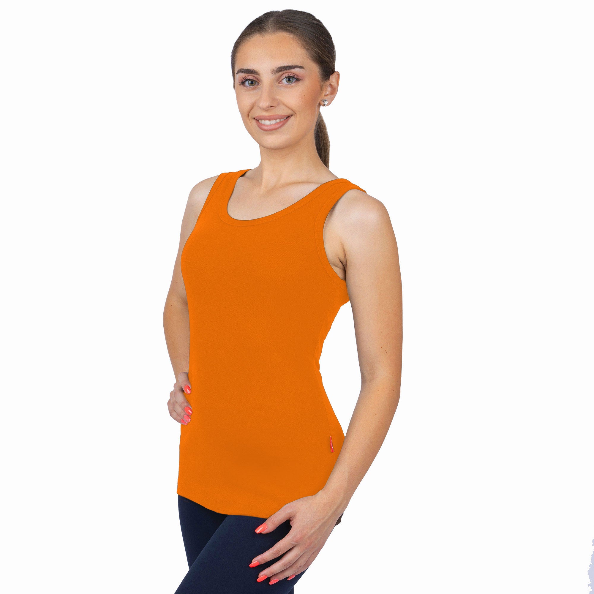 Rib Lycra Tank Top