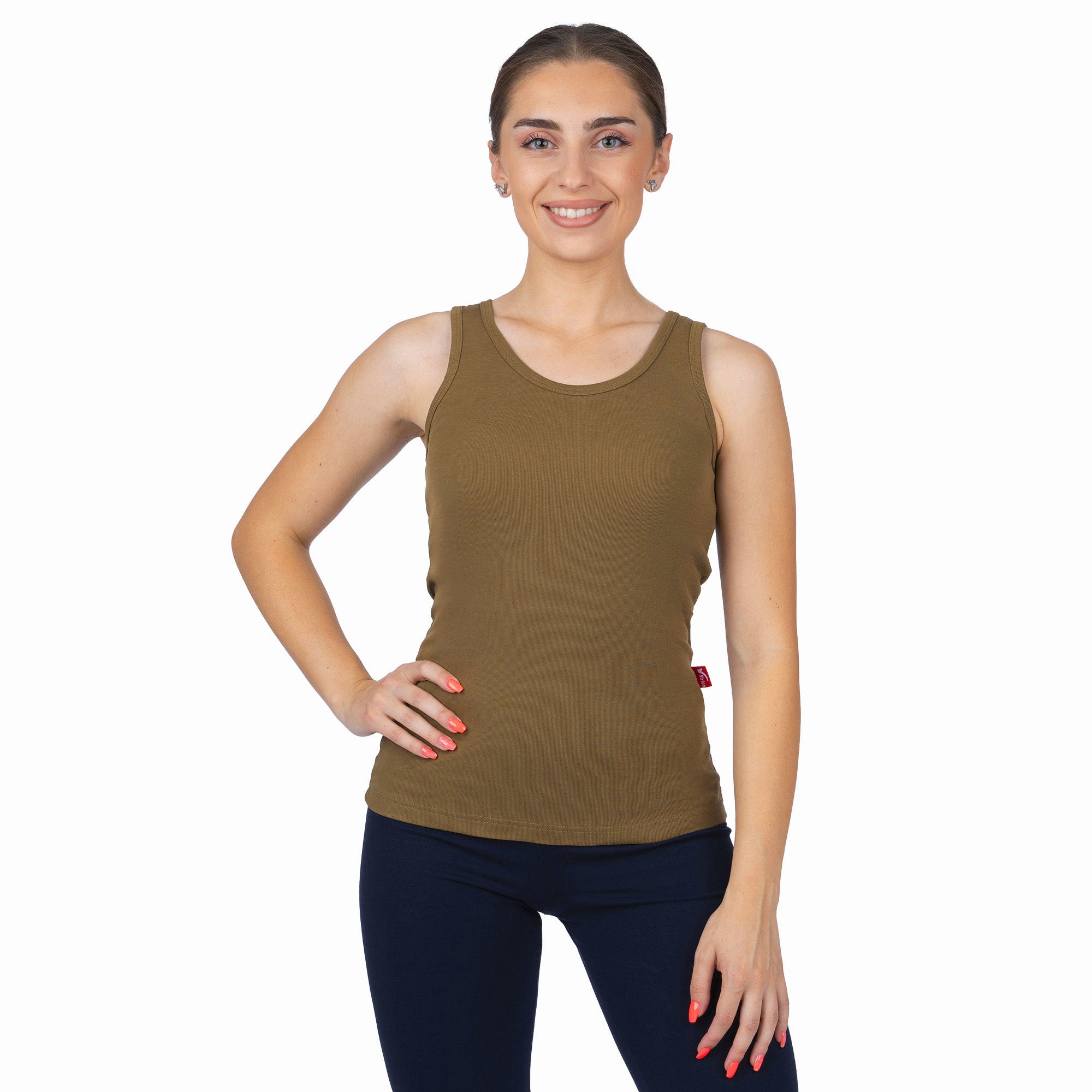 Rib Lycra Tank Top
