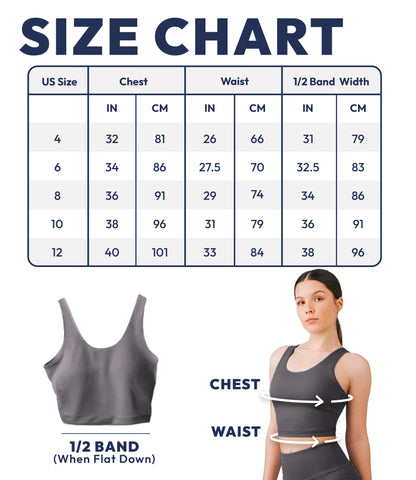 NirLUX™ U Back Sports Bra Longline Tank Top for Women