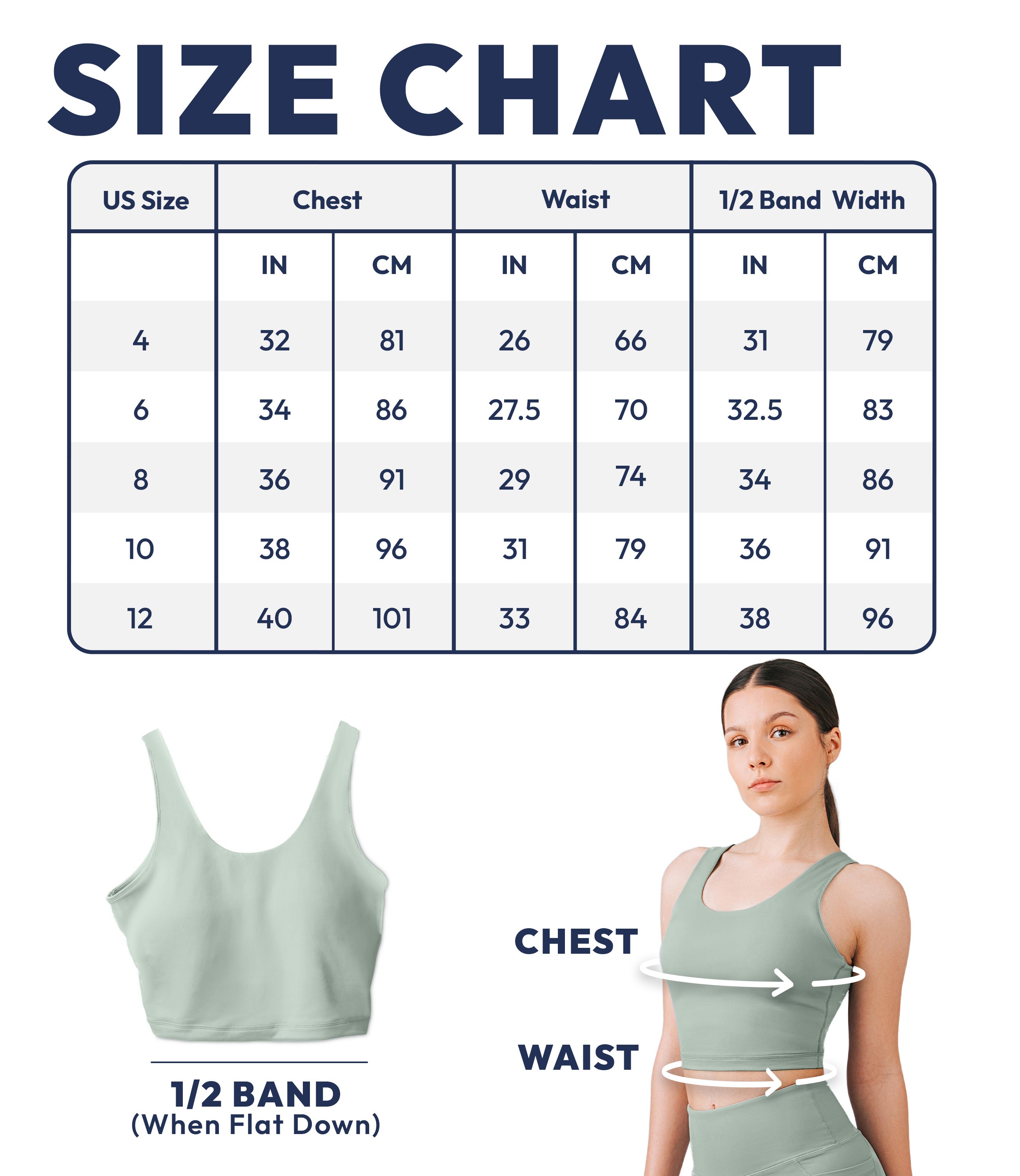 NirLUX™ U Back Sports Bra Longline Tank Top for Women