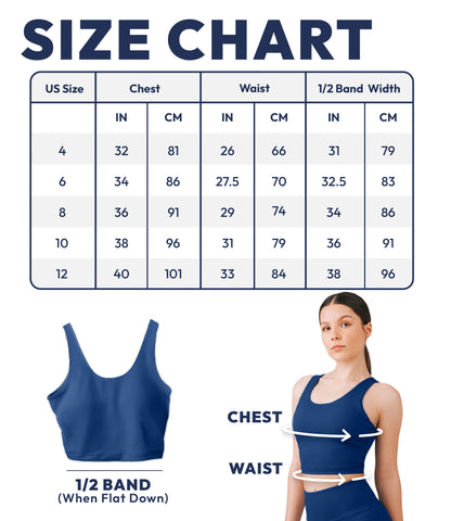 NirLUX™ U Back Sports Bra Longline Tank Top for Women