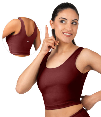 NirLUX™ U Back Sports Bra Longline Tank Top for Women