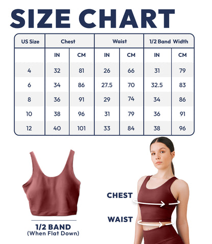 NirLUX™ U Back Sports Bra Longline Tank Top for Women