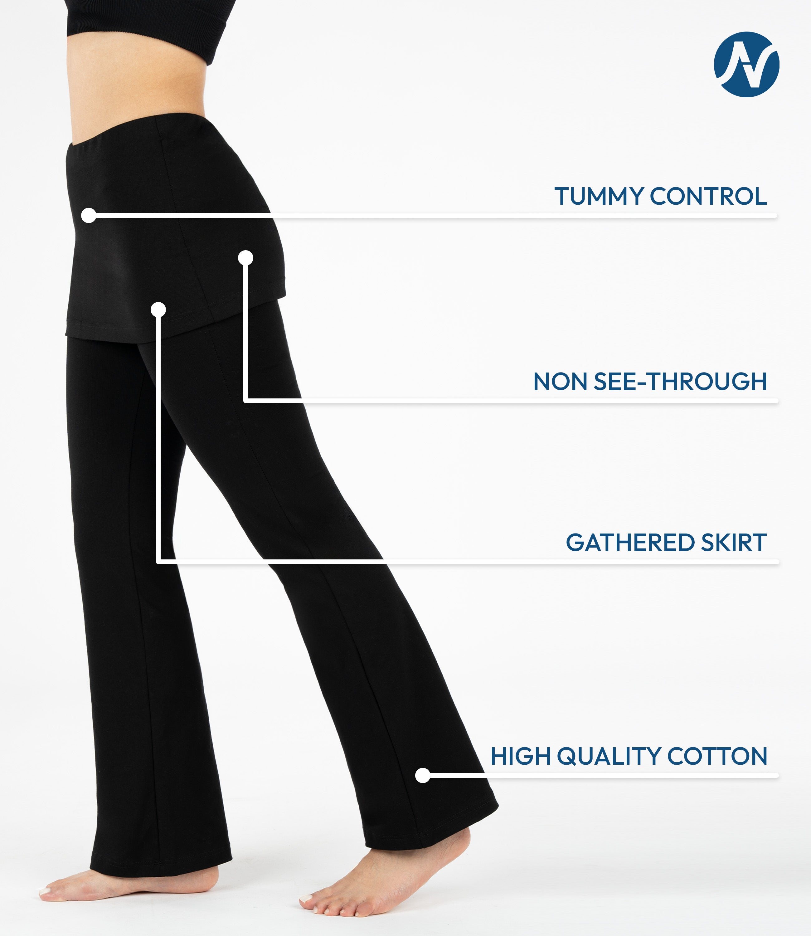 Skirt Yoga Pants