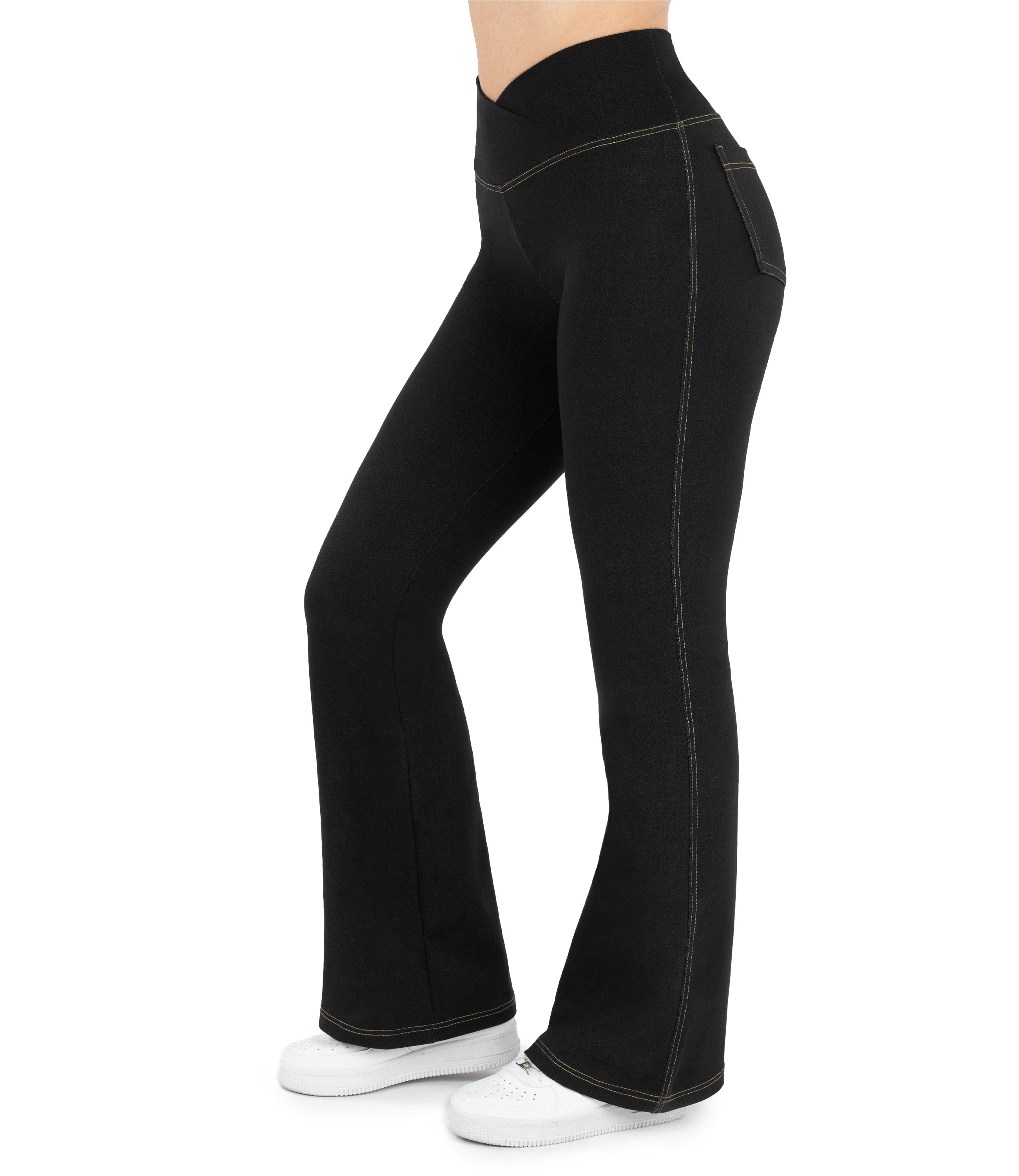 Crossover Bootcut Jeggings