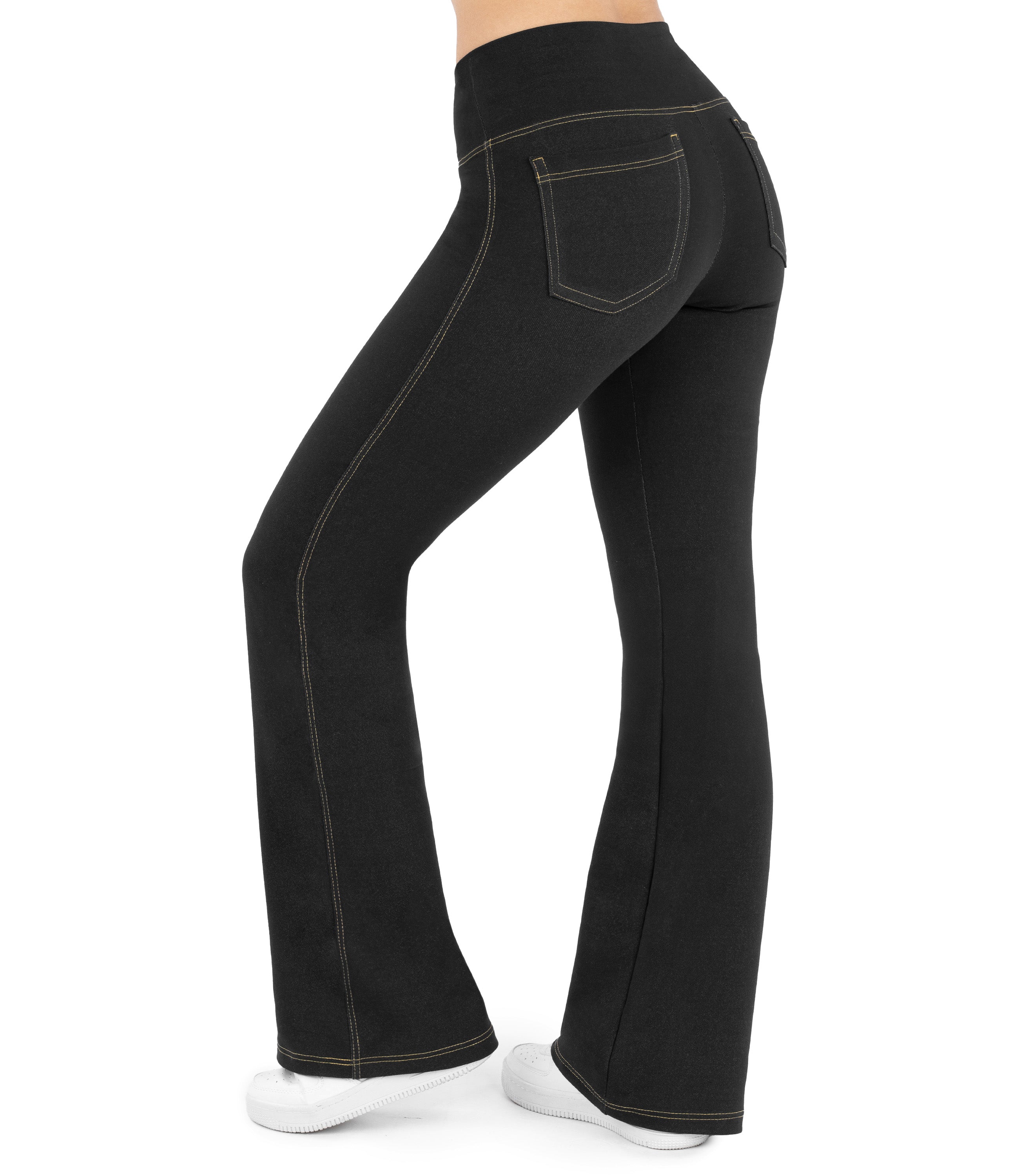 Crossover Bootcut Jeggings