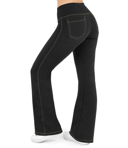 Crossover Bootcut Jeggings