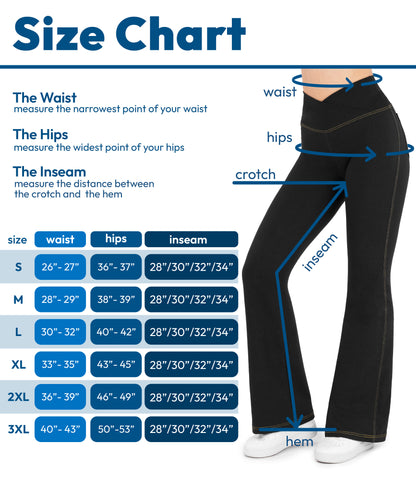 Crossover Bootcut Jeggings