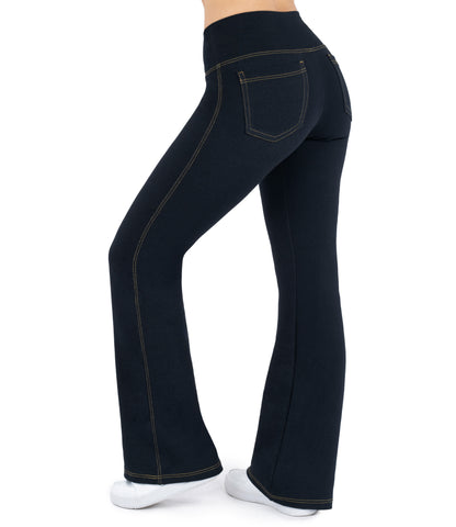 Crossover Bootcut Jeggings
