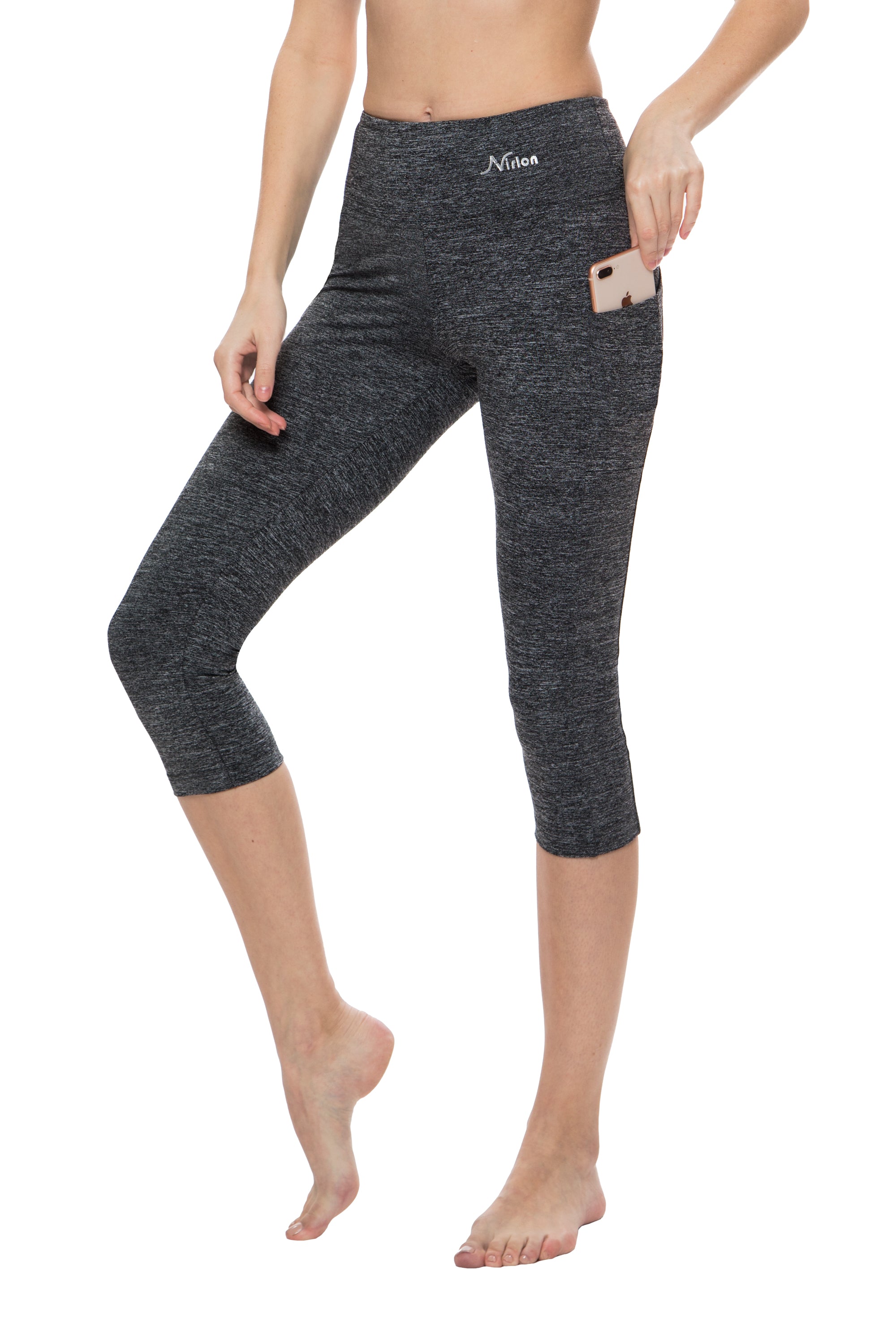 3/4 Length Leggings with Pockets