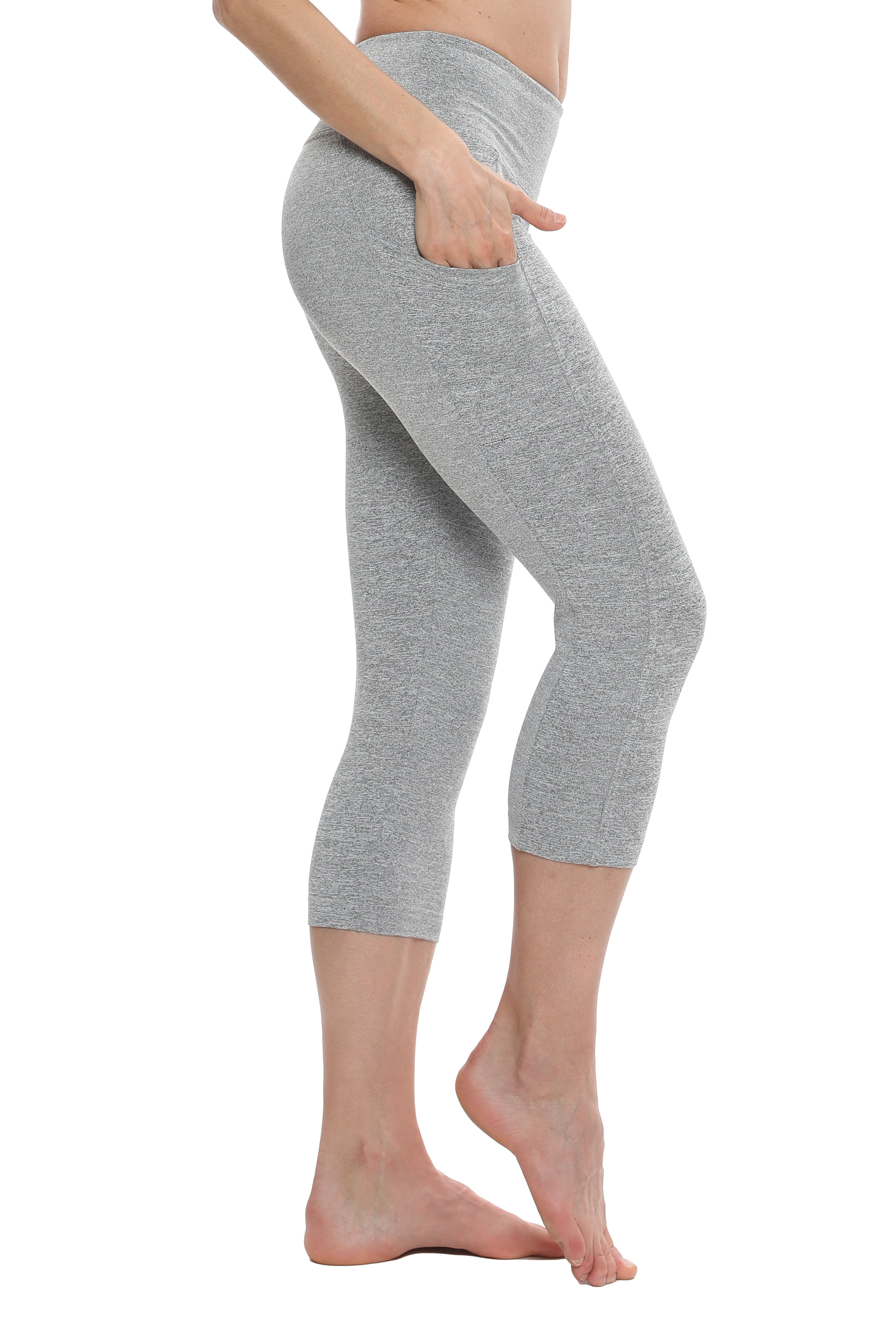 3/4 Length Leggings with Pockets