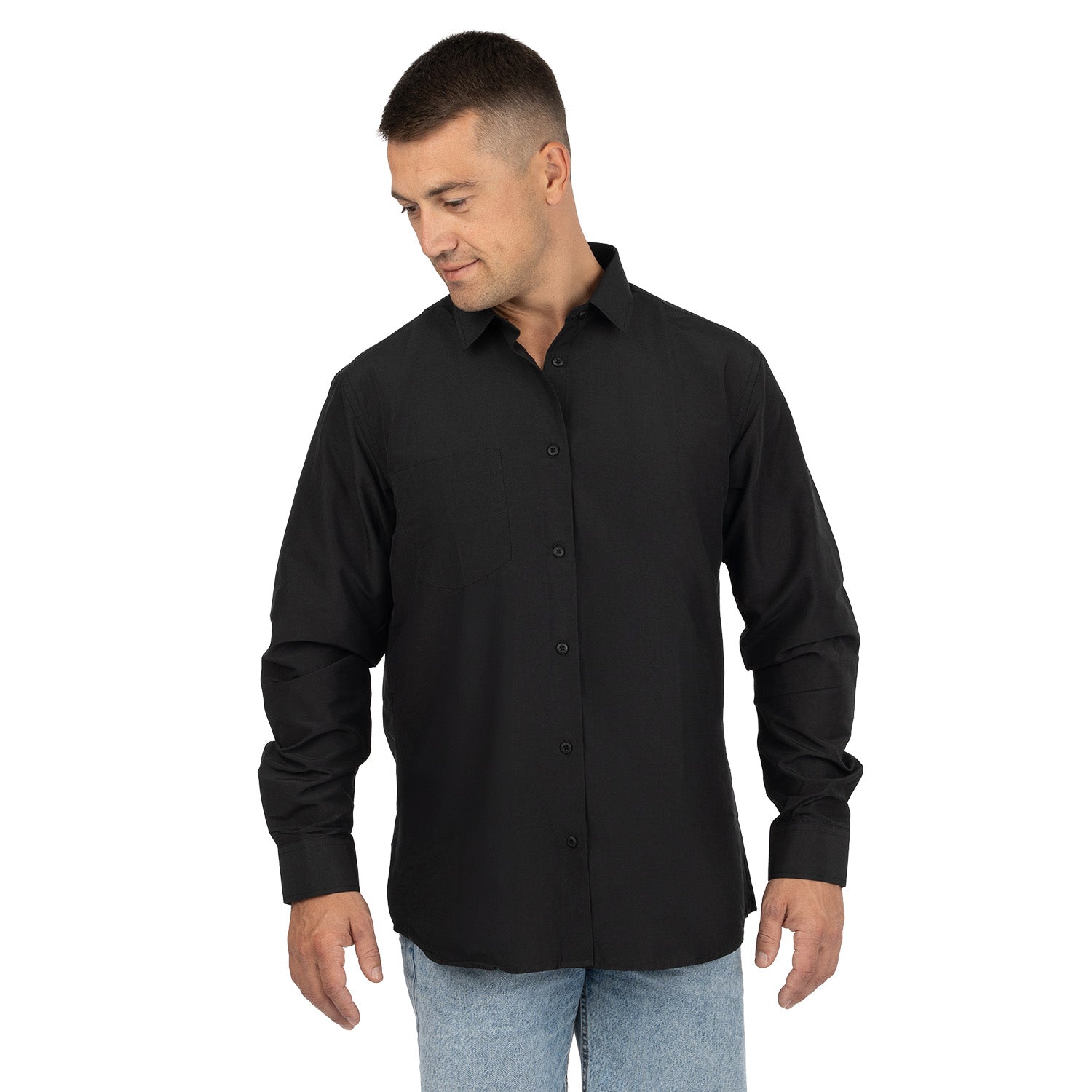 Long Sleeve Oxford Shirt
