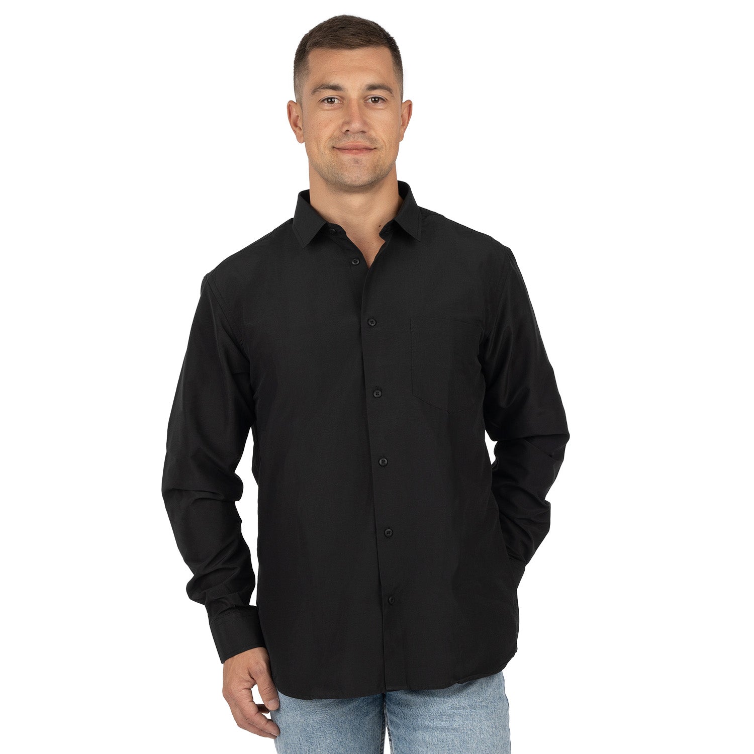 Long Sleeve Oxford Shirt