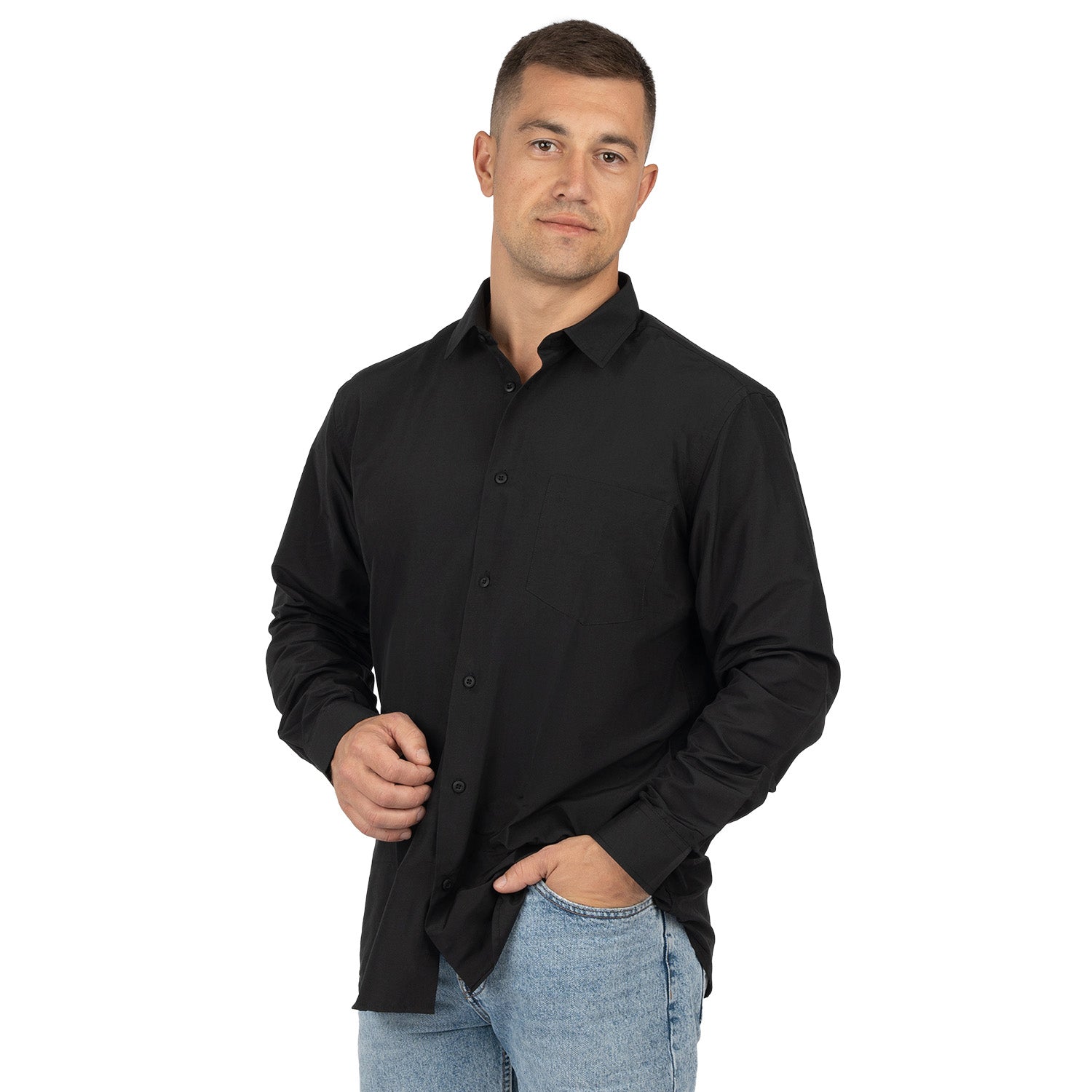 Long Sleeve Oxford Shirt