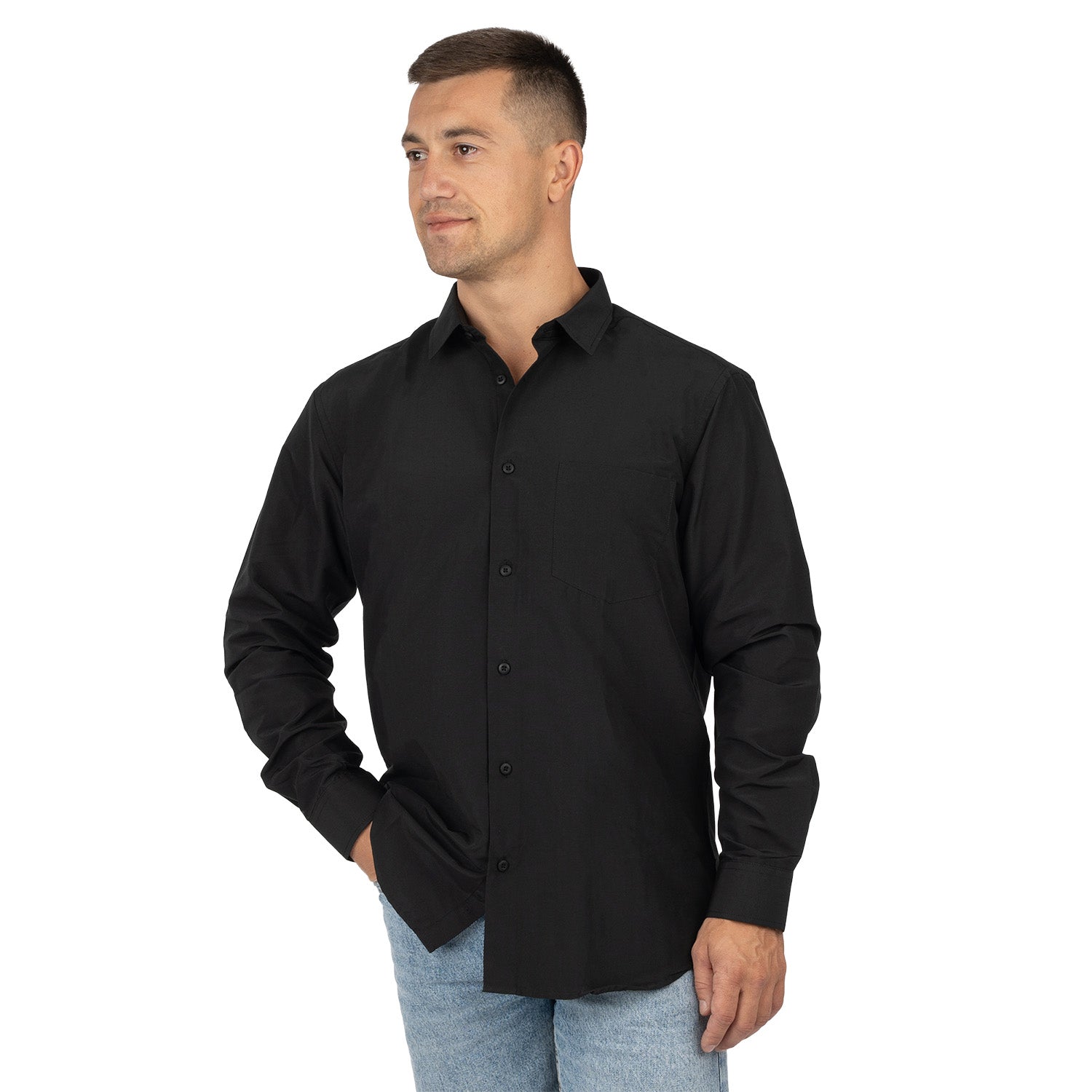 Long Sleeve Oxford Shirt