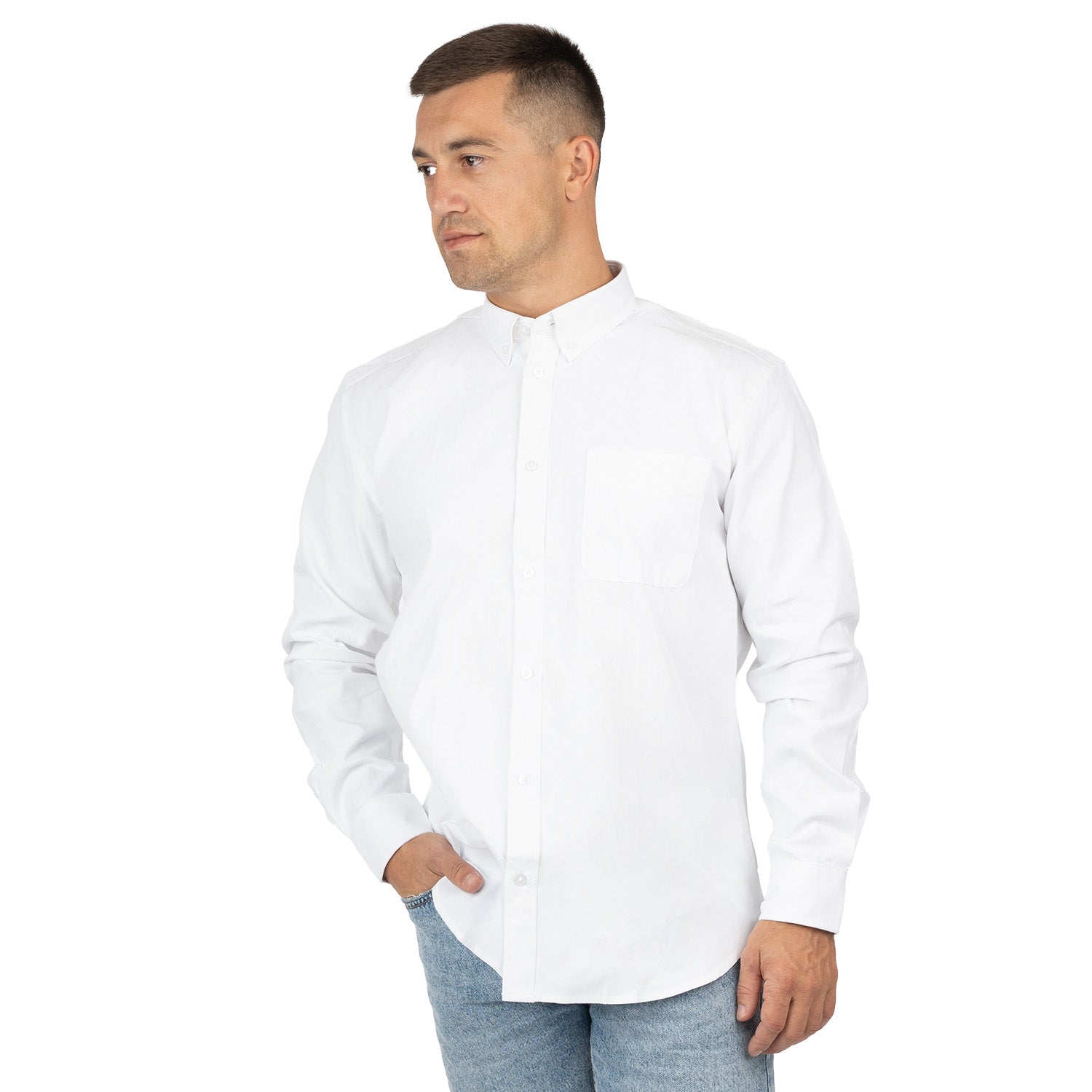 Long Sleeve Oxford Shirt