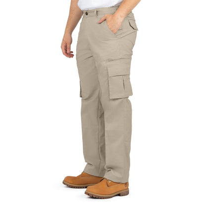 Cargo Pants with 8 Pockets and Belt