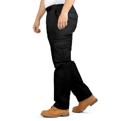 Cargo Pants with 8 Pockets and Belt