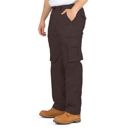 Cargo Pants with 8 Pockets and Belt