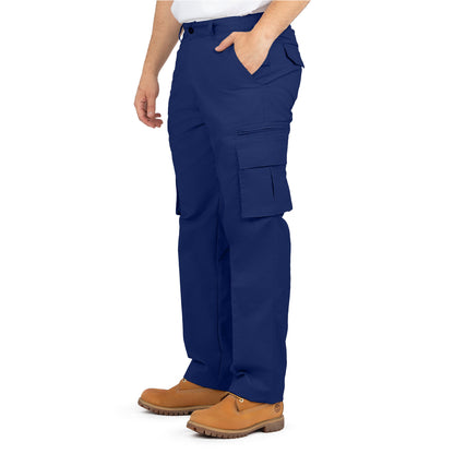 Cargo Pants with 8 Pockets and Belt