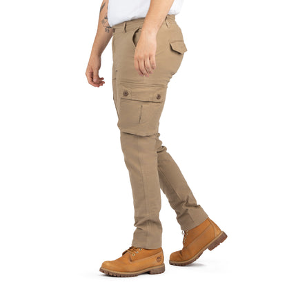 Men's Skinny Lycra Cargo Pants