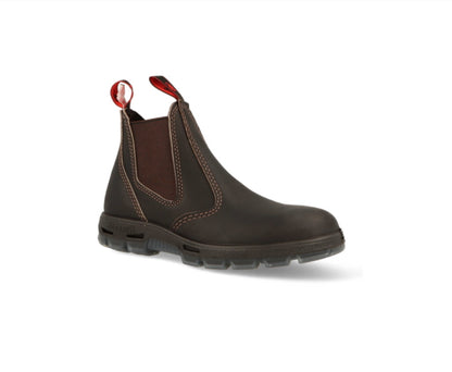 Work Boot – Brown Full-Grain Leather