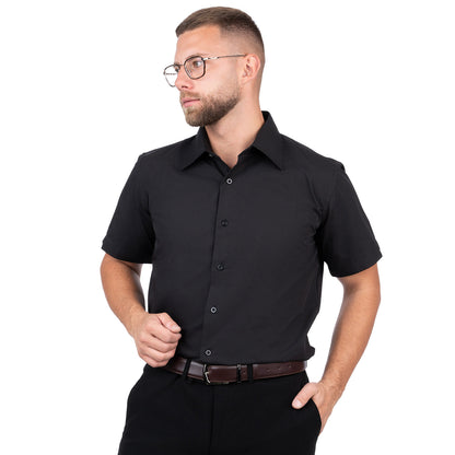חולצת דיולן כותנה עם שרוול קצר
