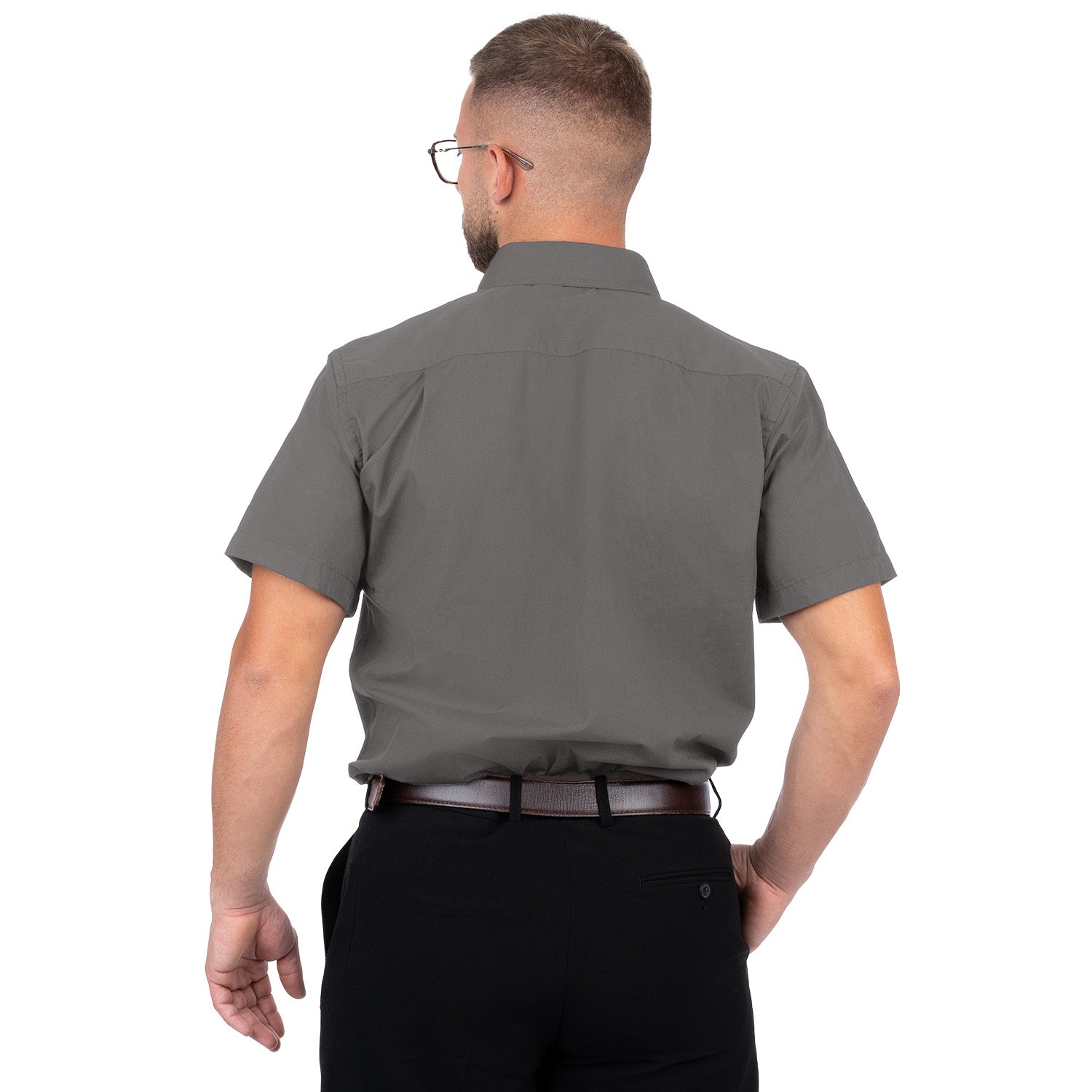 חולצת דיולן כותנה עם שרוול קצר