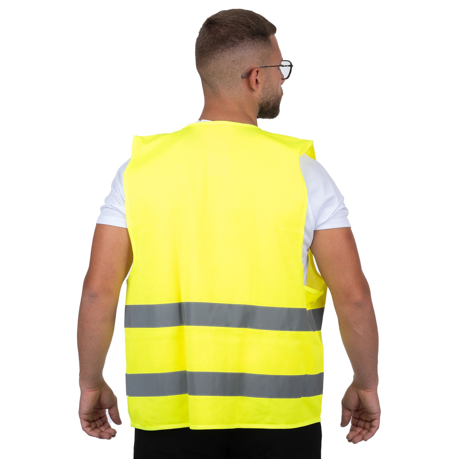 אפוד רכב מחזיר אור בעל נראות גבוהה